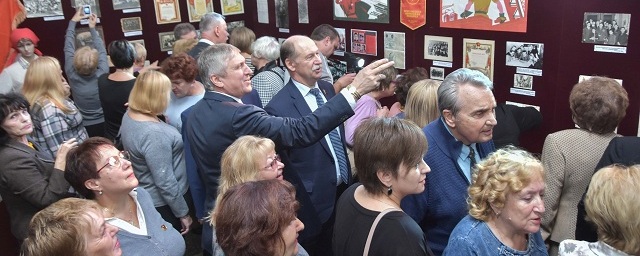 В Наро-Фоминске открыли выставку в честь 100-летия комсомола