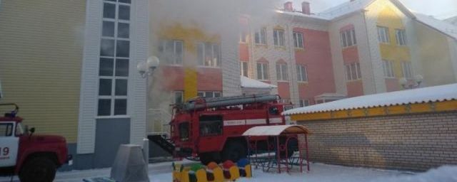 В детсаду №11 в Ижевске случился пожар