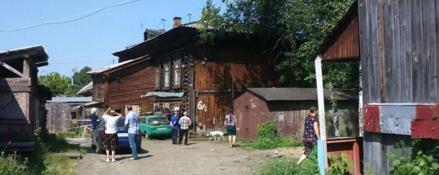 В Томске эвакуировали жильцов аварийного дома