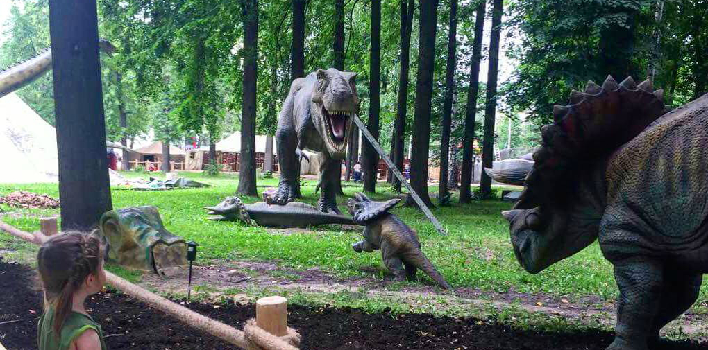 В Ярославле 7 июля откроют второй парк с динозаврами