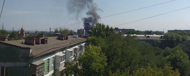 В Самаре на Товарной возник крупный пожар