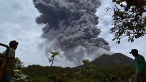 Sumatra volcano