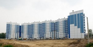 new microdistrict in Krasnoyarsk