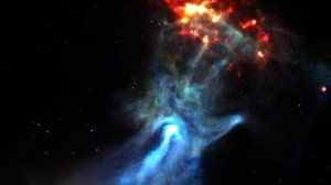 Рука Бога фото NASA