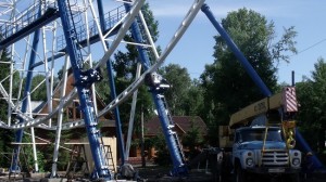 Колесо обозрения строительство Самара