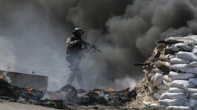 ウクライナ軍 攻撃継続  ドネツク市検問所で戦闘