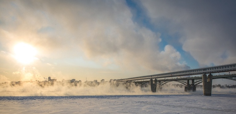 В Новосибирске объявили штормовое предупреждение из-за морозов