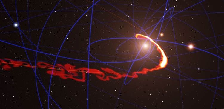 Ученые обнаружили загадочный объект возле черной дыры Млечного Пути