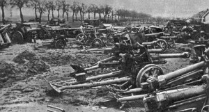 оставленные орудия