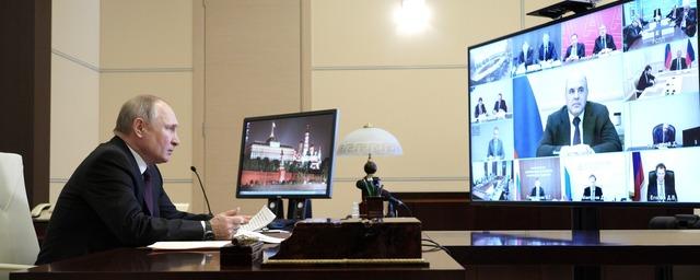 Путин – Алиханову: Объяснять спад в строительстве спецоперацией неуместно