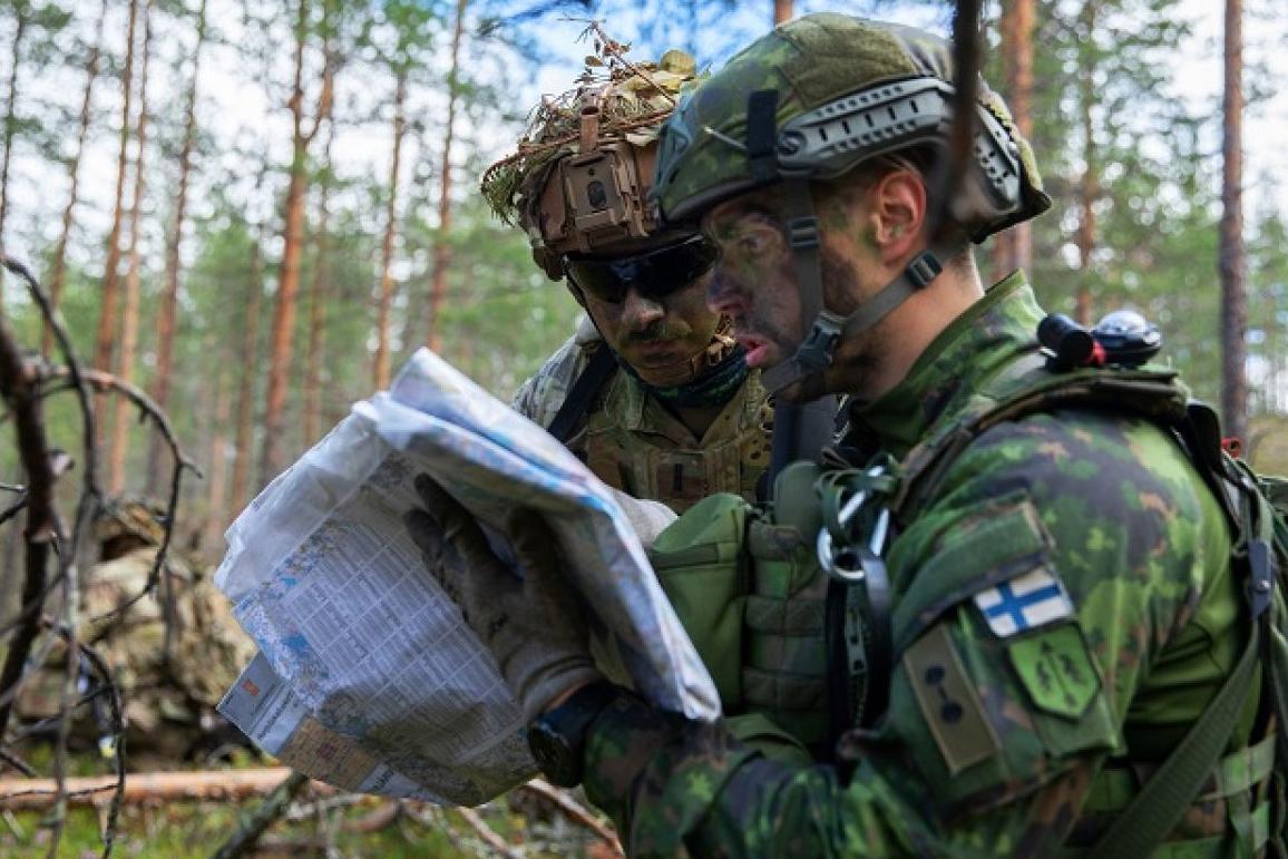 В Финляндии начались военные учения, в том числе у границы с Россией