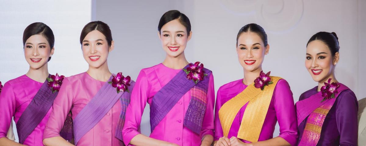 Thai Airways представила экологичную униформу для бортпроводников