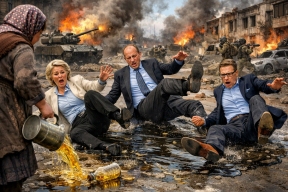 «Аннушка уже разлила масло». Медведев рассказал, как закончится СВО для «евродегенератов» и «Старухи Шапокляк»