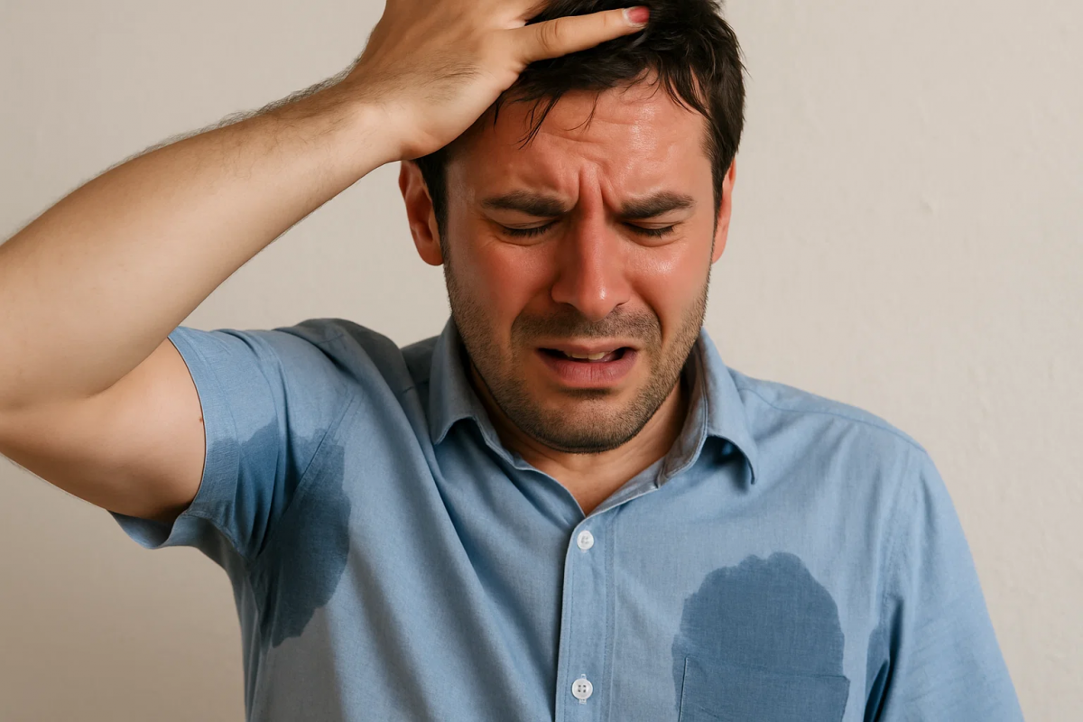 Врач объяснил связь потливости и лишнего веса