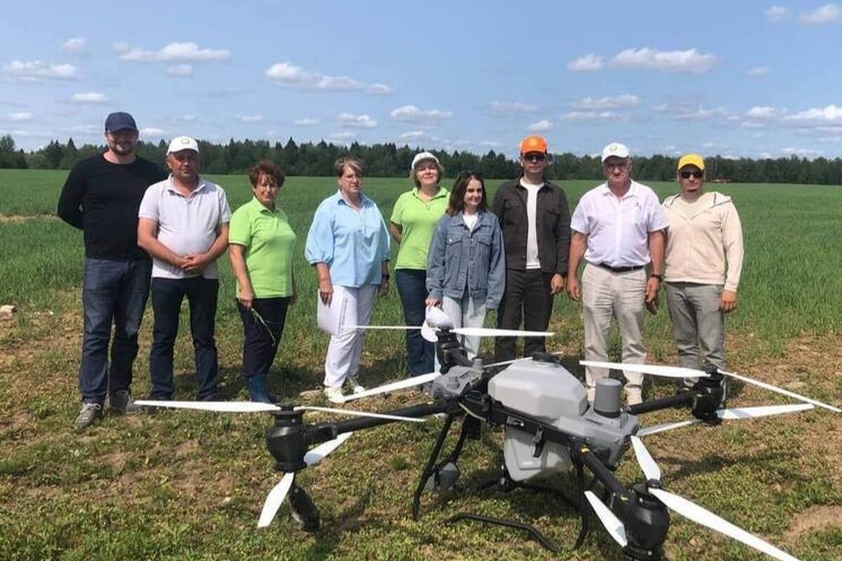 В Калужской области используют дроны для отслеживания состояния сельхозугодий