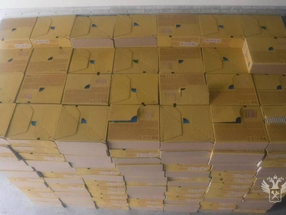 На российской границе задержали 700 кг украинского шоколада