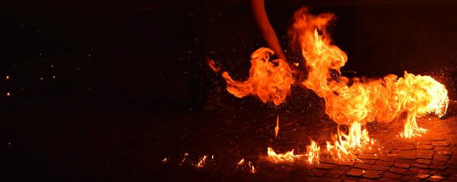 В омском парке устроят огненное шоу