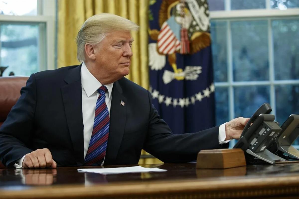 Трамп рассказал о разговоре с Зеленским