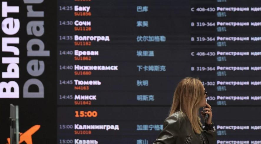 Over 40 flights delayed and canceled at Moscow airports on August 31