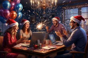 Новогодний декор в офисе: как не разориться на штрафах и создать атмосферу праздника