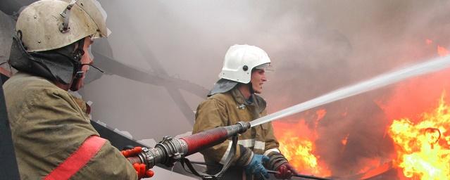 В Калининске при пожаре в жилом доме погибла женщина