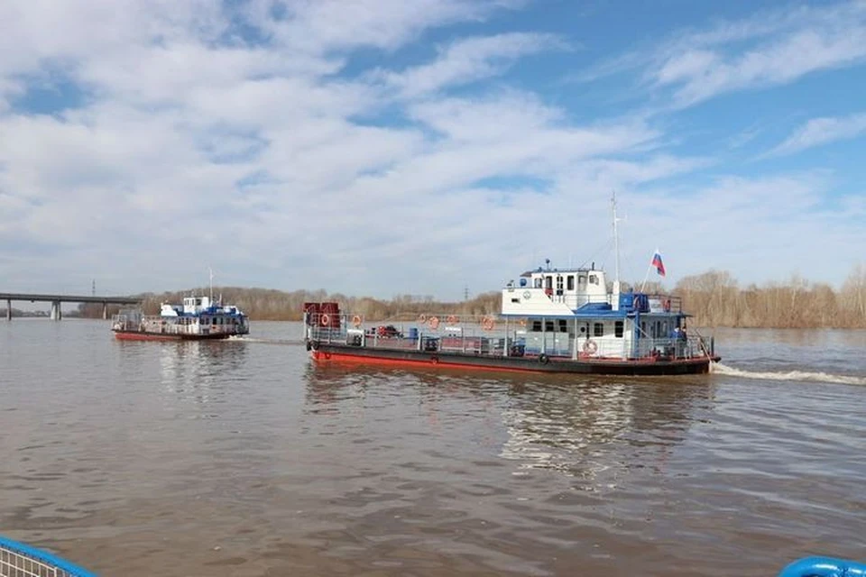 С 21 апреля в Уфе будут запущены в работу пять речных паромных переправ