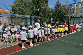 Рассказово отметило 100-летие статуса города детским спортивным праздником на площадке стадиона «Спортландия»