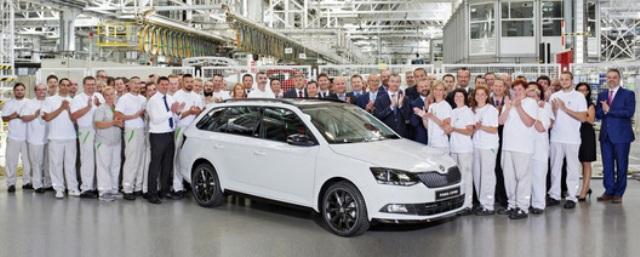 Skoda отметила два юбилея модели Fabia