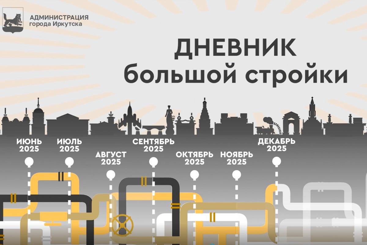 По распоряжению мэра Руслана Болотова: В Иркутске завершены ключевые работы по строительству канализационных коллекторов и очистных сооружений