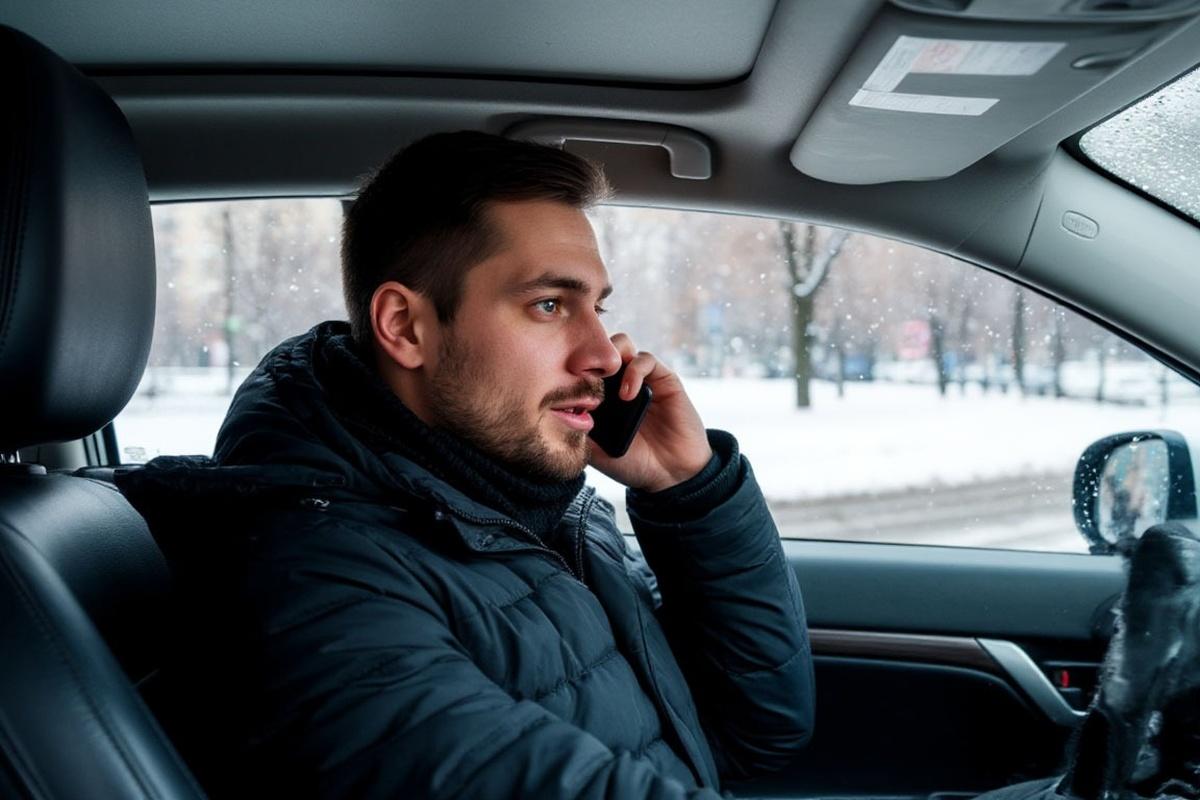 В Новосибирске число штрафов за разговоры по телефону за рулем выросло в 50 раз