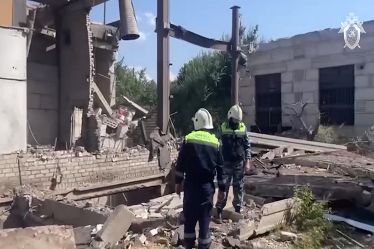 В Волгограде завершены поиски погибших после взрыва на насосной станции