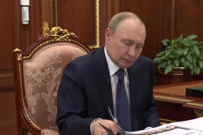 Путин принял в Кремле губернатора Ульяновской области Русских