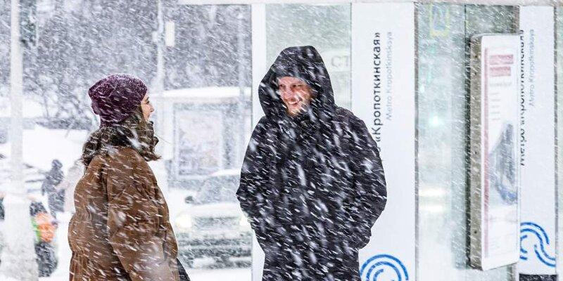 Циклон «Ольга» накроет Москву рекордными снегопадами