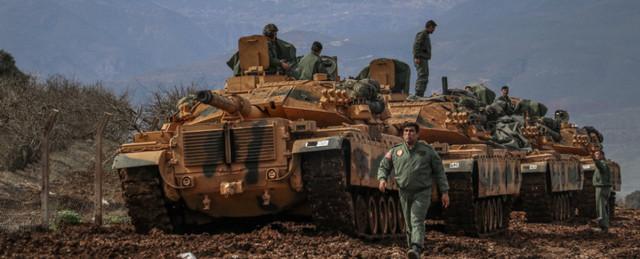 Военные Турции и РФ приступили к совместному патрулированию в Идлибе