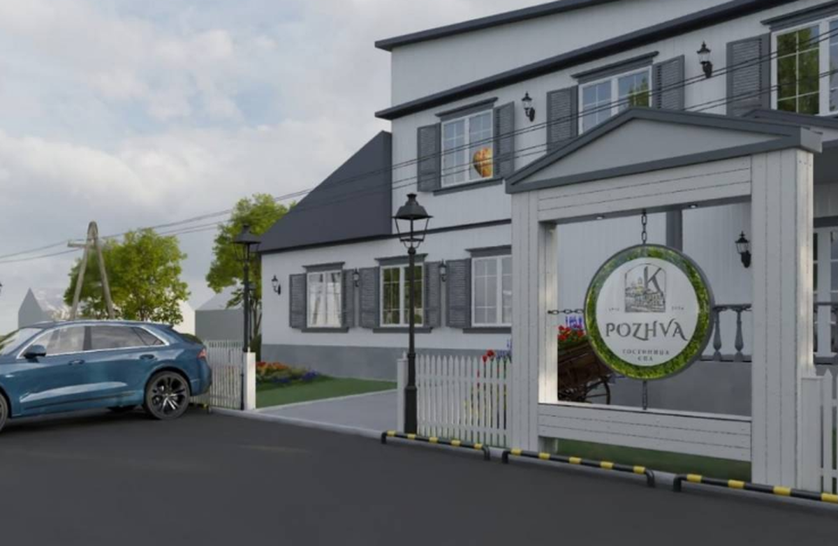 В Коми-Пермяцком округе введена в эксплуатацию гостиница, выполненная в стиле XIX века