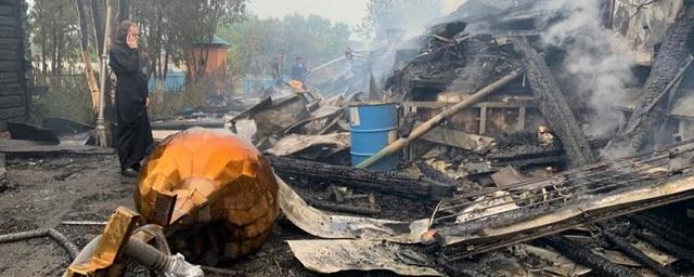 В Курганской области восстановят сгоревшую в Чимеево церковь