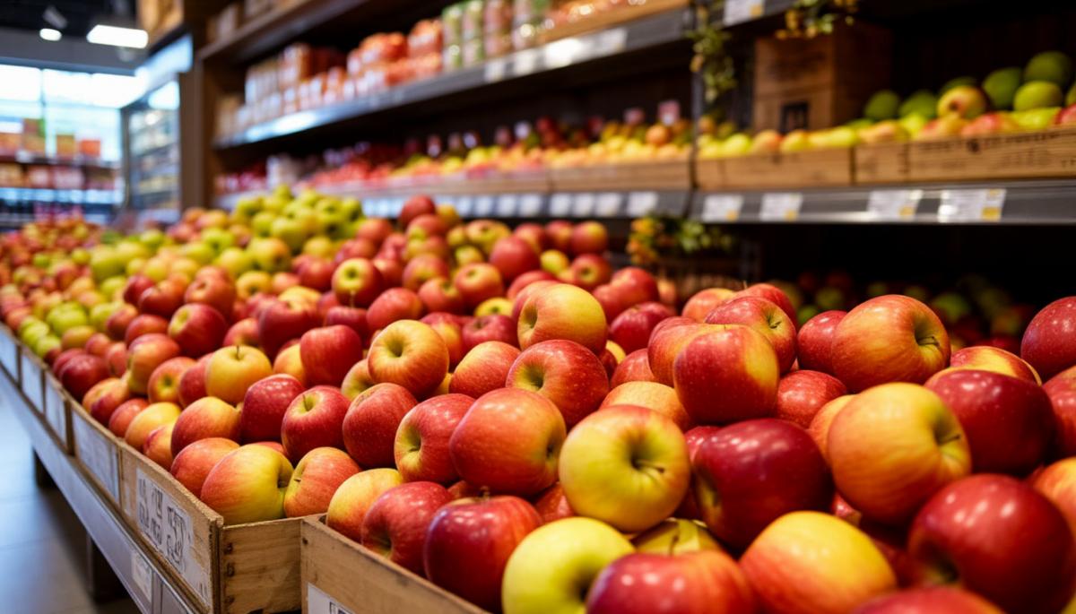 В Калининградской области сократился импорта яблок из стран-партнеров