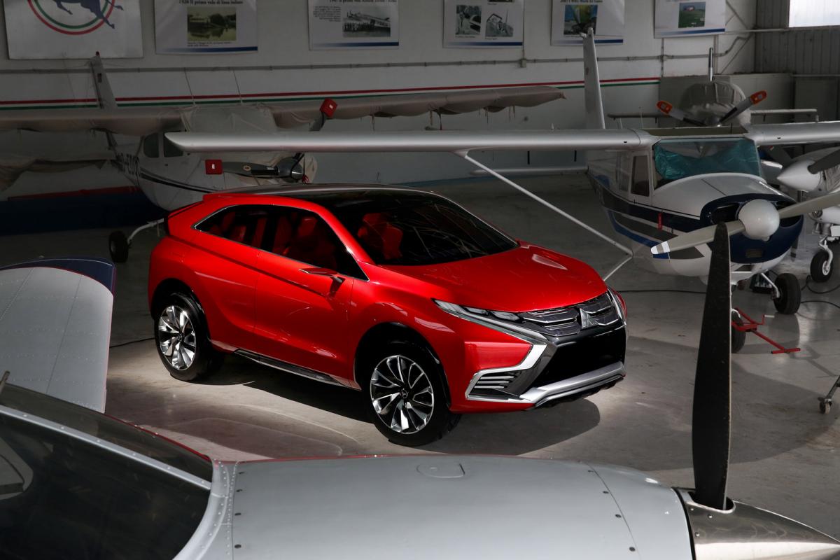 Mitsubishi проводит тесты нового кроссовера в стиле концепта XR-PHEV