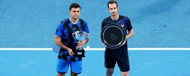 Теннисист Аслан Карацев победил Энди Маррея и выиграл турнир ATP-250 в Сиднее