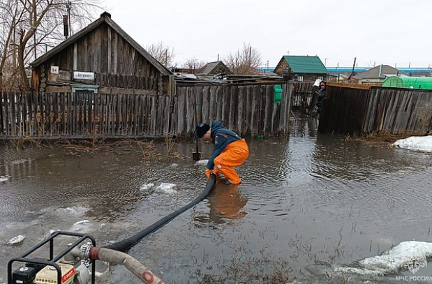 В Алтайском крае введен режим ЧС из-за паводка