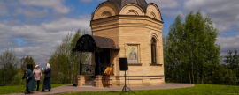 В поселке Костенево Балахнинского округа освятили часовню в честь Владимирской иконы Божией Матери