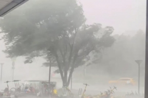 В Москве из-за урагана закрыты парки и затоплены улицы