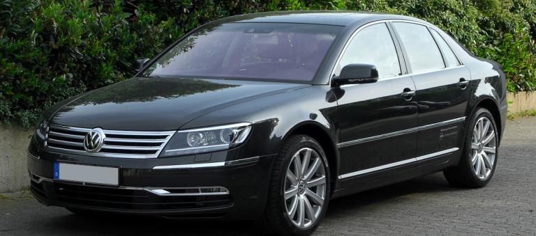 В России завершены продажи седанов Volkswagen Phaeton