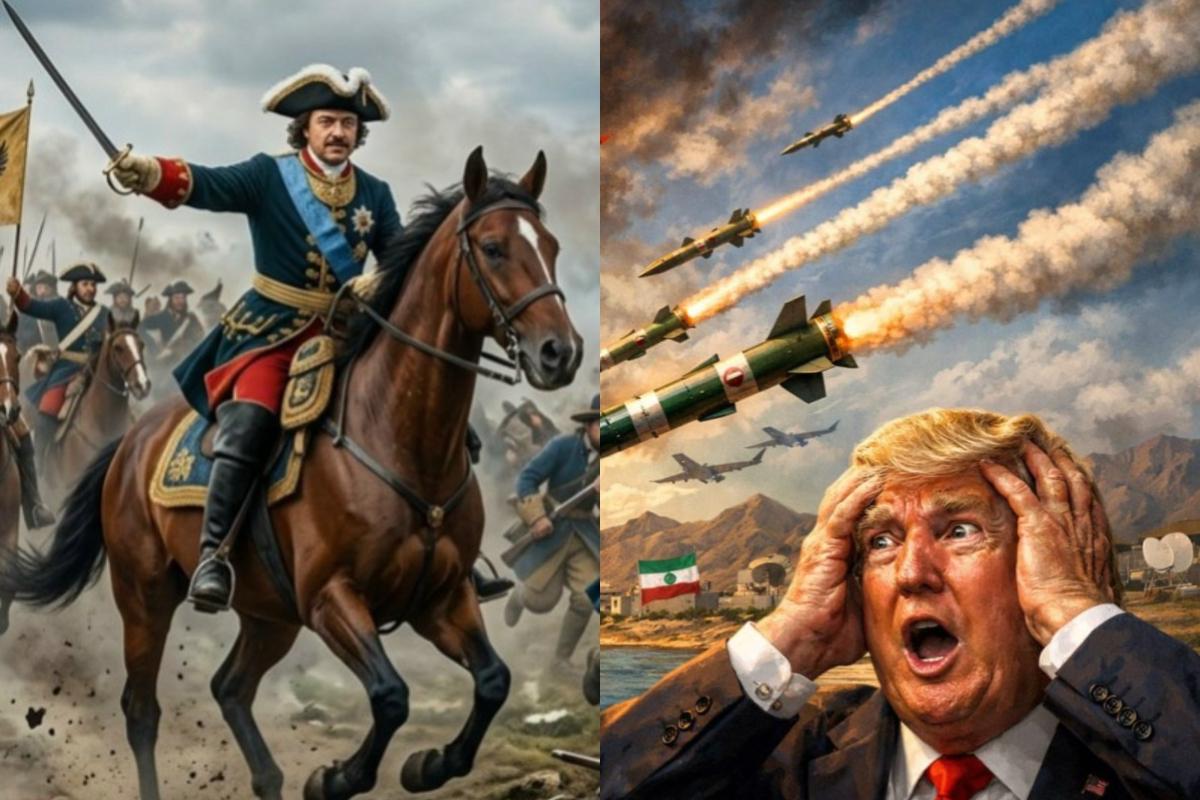 Иран душат в четыре руки. США уходят, чтобы победить? Трамп не повторит «трюк» Петра Первого
