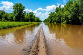 Уровень воды в Туре продолжает расти: под угрозой подтопления жилые районы Тюмени