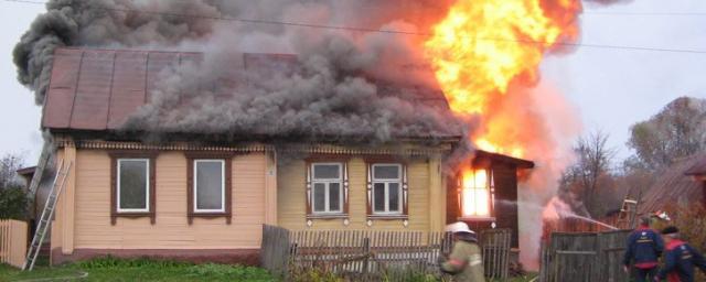 В Советском районе Брянска в частном доме произошел пожар