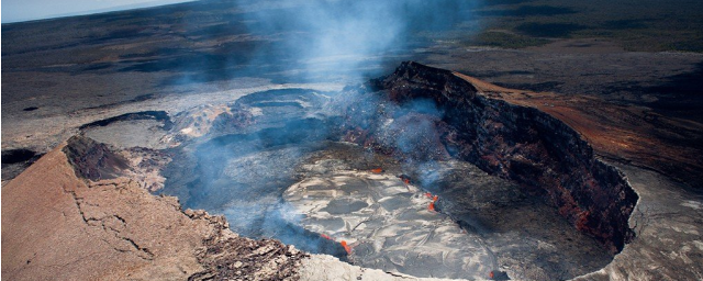 Международная группа ученых выяснила, как появился самый активный вулкан на Земле Килауэа