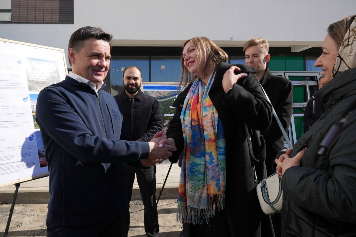 Андрей Воробьев: До конца года в Люберцах откроется новая поликлинику для взрослых на 540 посещений в смену