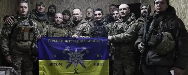 ВС РФ уничтожили штаб с офицерами бригады ВСУ «Эдельвейс» у Артемовска