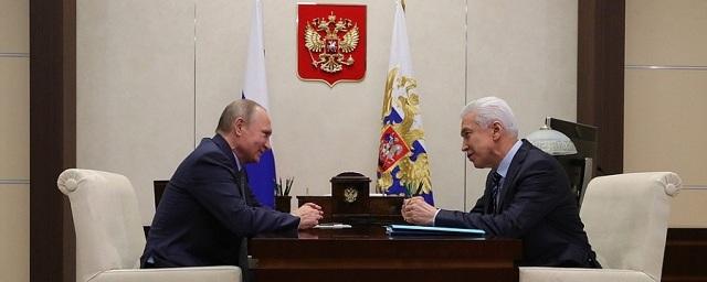 Владимир Путин встретился с врио главы Дагестана